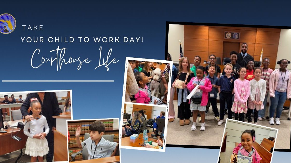 Take Your Child to Work Day Courthouse Style