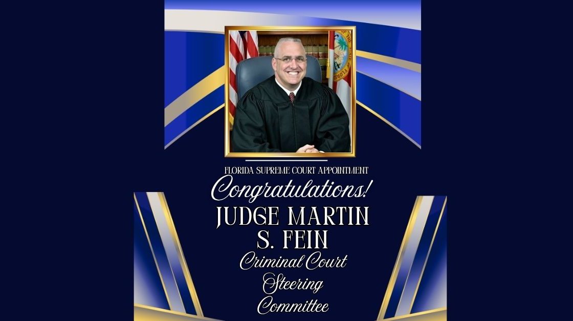 State Supreme Court Justice Appoints Judge Fein to Criminal Court Steering Committee