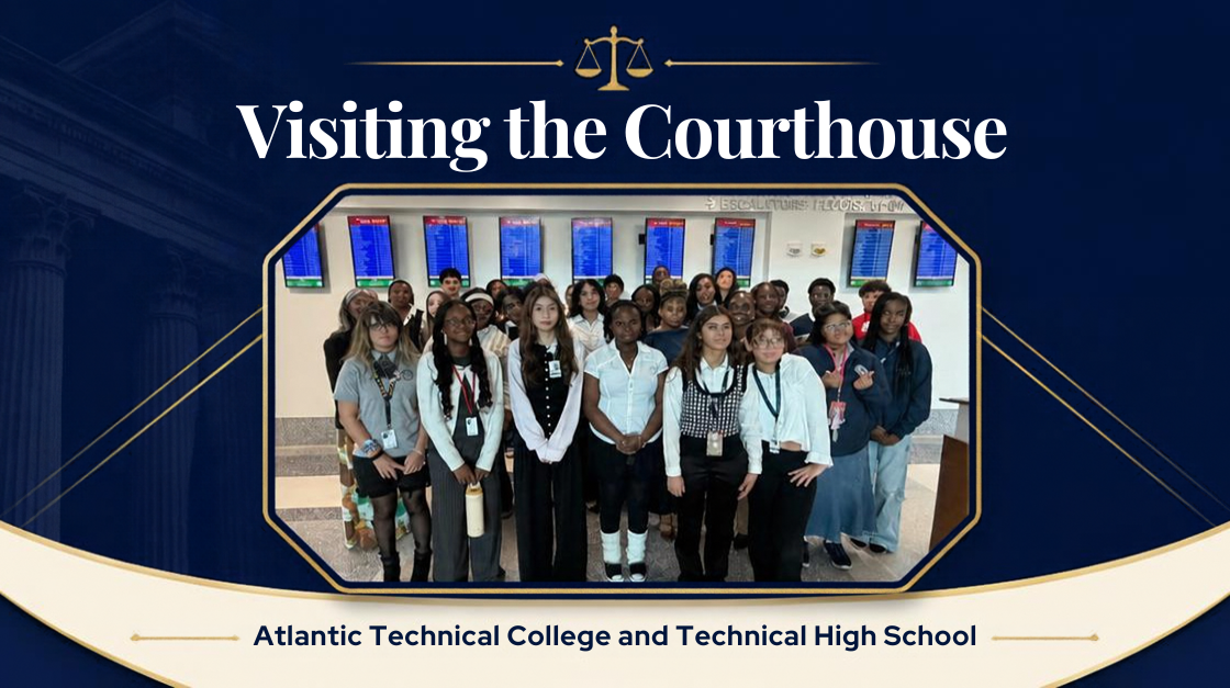 Hands-On Learning at the Courthouse!