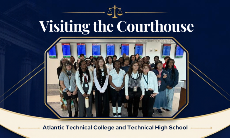 Hands-On Learning at the Courthouse!