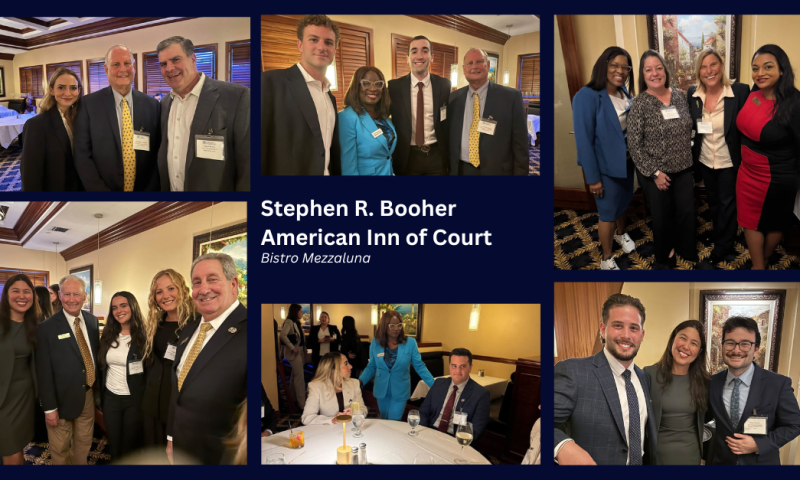 Judges Connect at Stephen R.  Booher Meeting