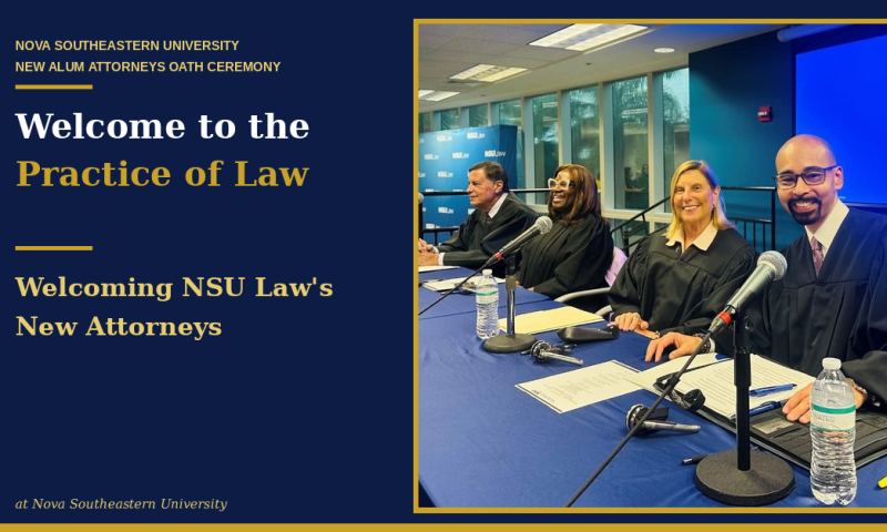 Welcome to the Practice of Law