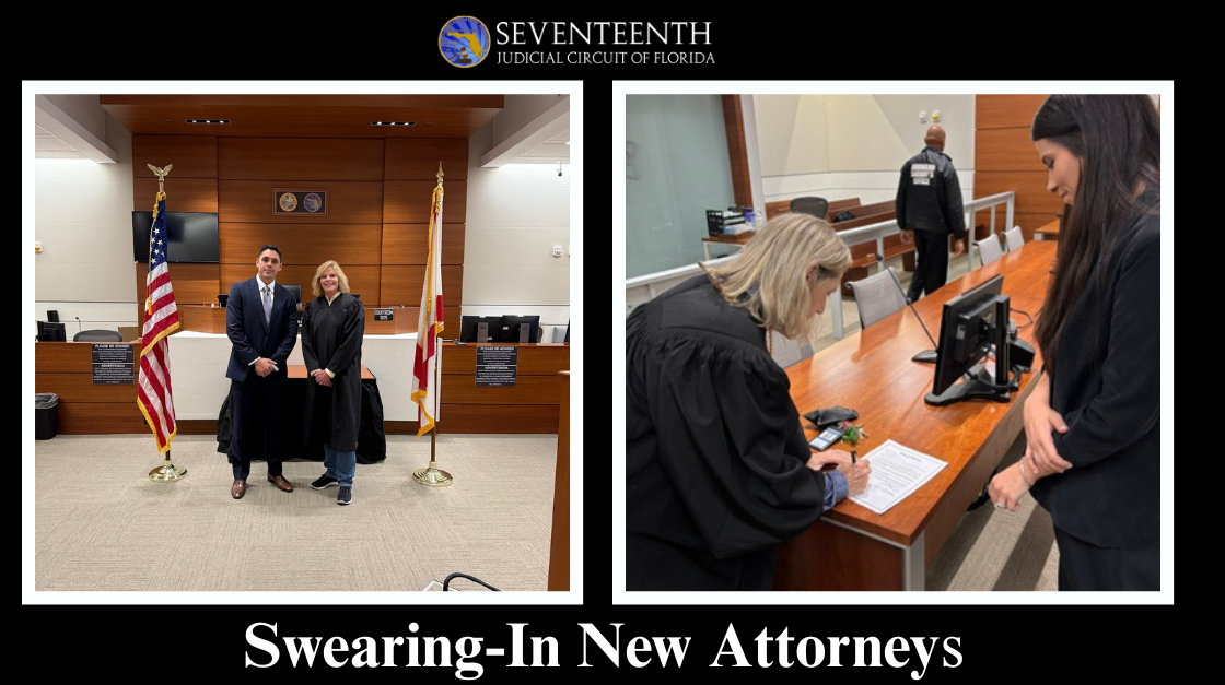 New Attorneys Sworn In Across the Courthouse