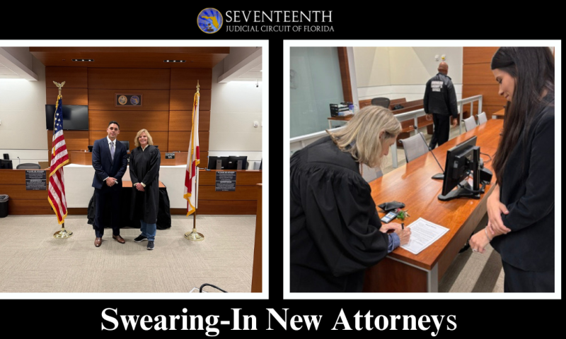 New Attorneys Sworn In Across the Courthouse