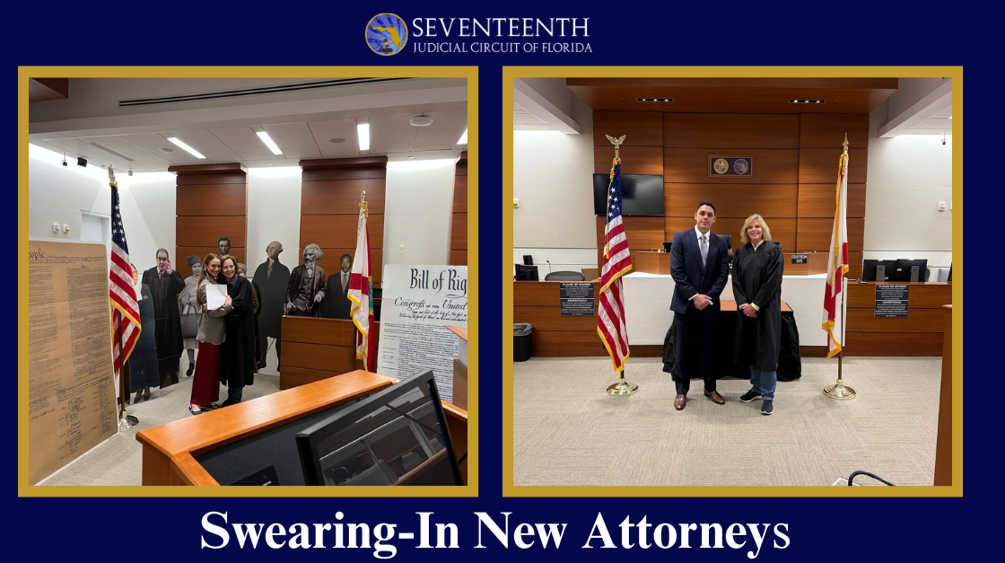 New Attorneys Sworn In Across the Courthouse