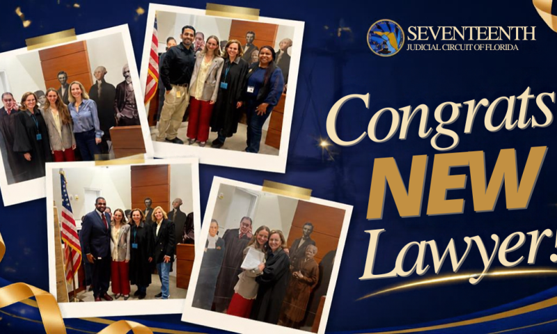 Judge Swears in Daughter Who Passed Bar Exam