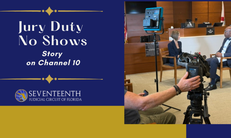 Judge Keathen B. Frink Discusses Jury Duty No Shows With Channel 10