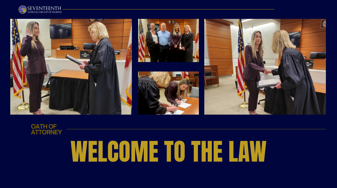 Administering the Oath of Attorney