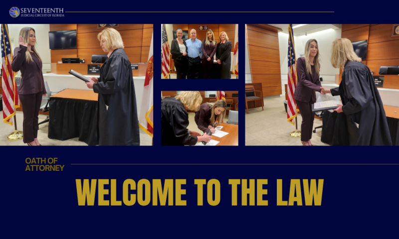Administering the Oath of Attorney